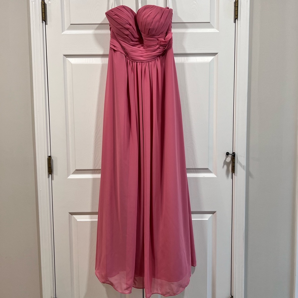 Bill Levkoff Size 10 Long Pink Dress